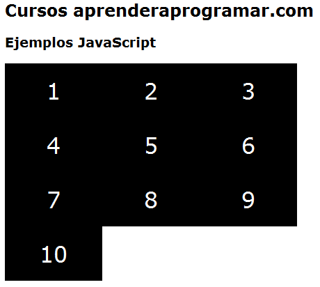 efectos javascript